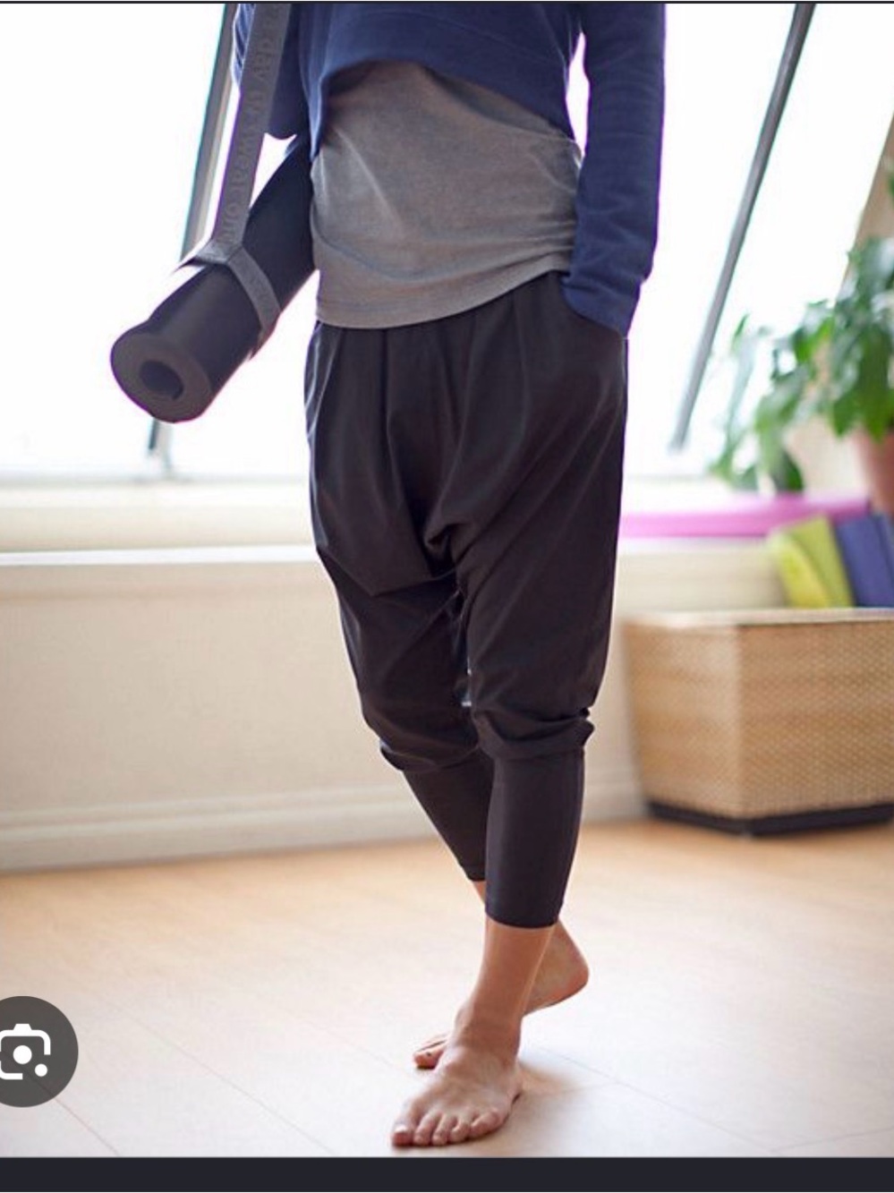 lululemon Harem pants GREY